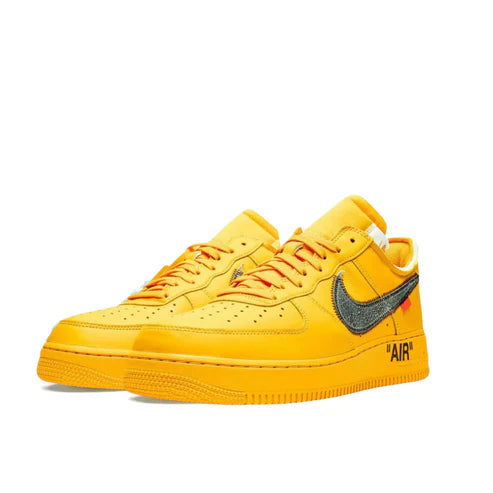 NIKE AIR FORCE 1 LOW UNIVERSITY GOLD x Off-White