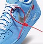 NIKE AIR FORCE 1 LOW OFF-WHITE MCA UNIVERSITY BLUE