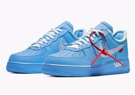 NIKE AIR FORCE 1 LOW OFF-WHITE MCA UNIVERSITY BLUE